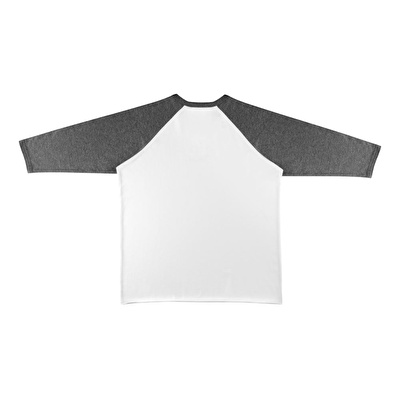 FENDER® Raglan Long Sleeve Beyaz ve Antrasit T-Shirt